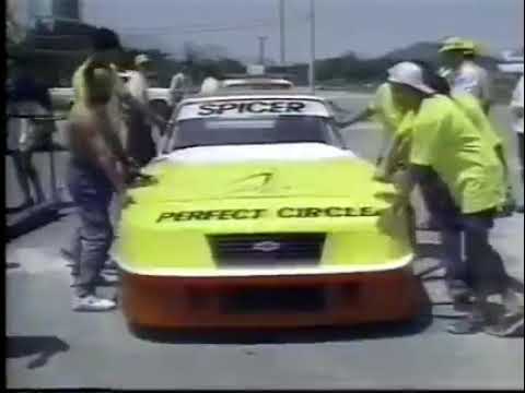 Piloto Fábio  Sotto Mayor  Quebrando recorde  Brasileiro  de velocidade  com Opala  em 1991 315km/h