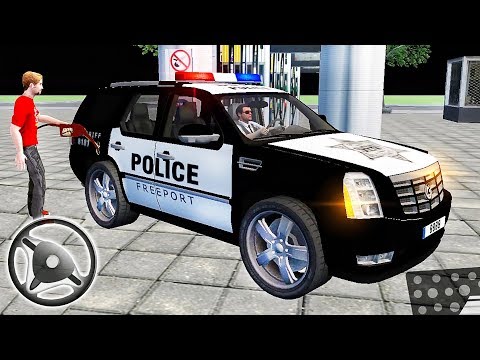 Police Escalade Car Driving Simulator - Offroad SUV 4x4 Driver - Android Gameplay #2