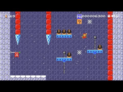 Mario's Muncher Misfortune (Super Mario Maker 2)