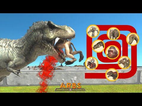 NEW T-REX (HYPO REX) DEATH RUN