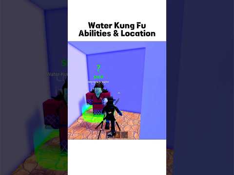 Water Kung Fu Teacher Location in Blox Fruit 😲