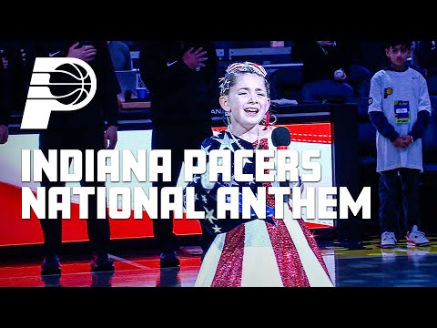 Indiana Pacers National Anthem | February 26, 2024