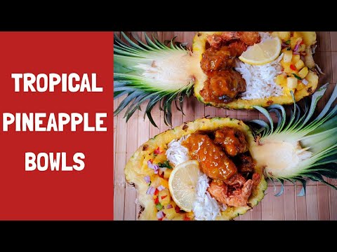 Tropical Pineapple Bowls