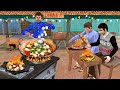Paneer Sizzler Fire Tadka Paneer Angara Famous Street Food Hindi Kahani Moral Stories Comedy Video