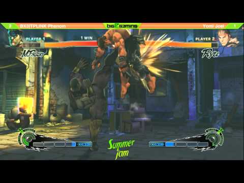 Summer Jam 9 - USF4 - Top 8 - BX3 TPLINK Phenom (Dictator) vs YOMI Joel (Ryu)