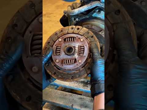 Golf mk2 Clutch and Flywheel #golf #vw #gti