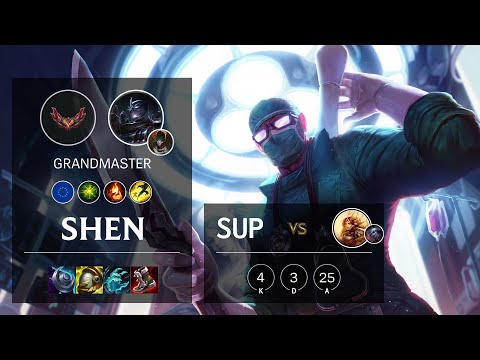 Shen Support vs Leona - EUW Grandmaster Patch 12.2