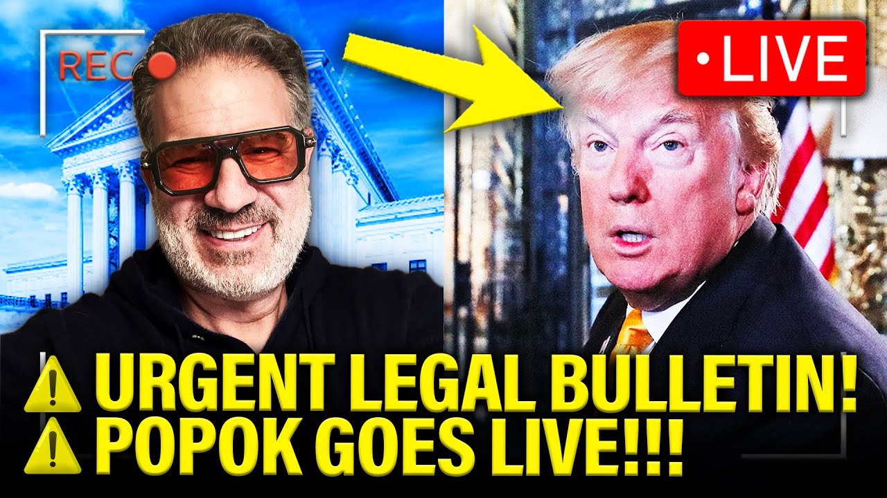 LIVE: Popok Gives URGENT LEGAL UPDATE