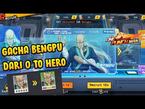 🔥🔥 Gacha Summon Bengpu / Bomb Ke Bintang 5 & Gameplay PVP Arena Top 1 - One Punch Man The Strongest