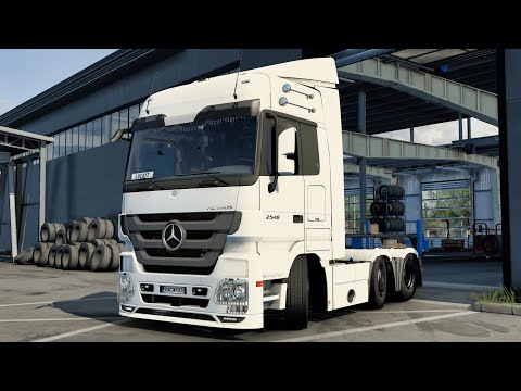 ETS 2 1.46 | Mercedes-Benz Actros MP3 v1.5 Truck MOD | ULTRA