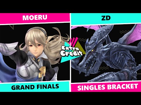 Extra Credit #48: Grand Finals - Moeru (Corrin, Ike, Sephiroth) Vs ZD (Ridley) SSBU Singles