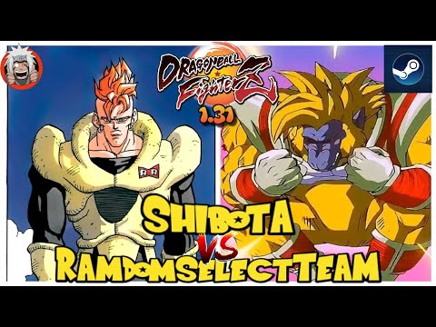 DBFZ Shibota vs RandomSelectTeam - Crazy FIghts! - Ver 1.31