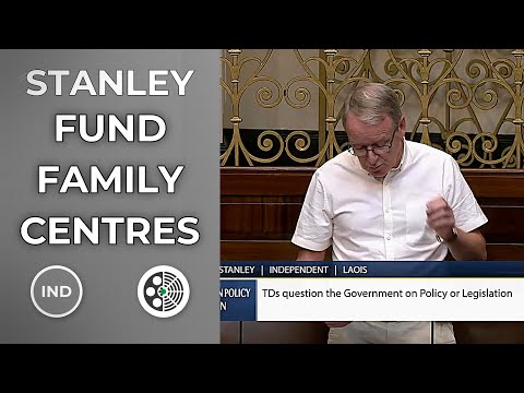 Brian Stanley: Urgent Budget Boost for Family Resource Centres