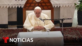 El papa pide apoyo para la minoría cristiana en Irak | Noticias Telemundo