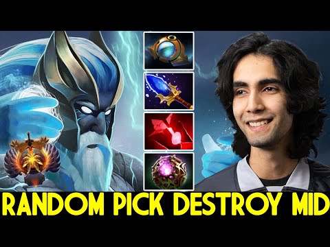 SUMAIL [Zeus] When Pro Random Pick Destroy Mid Lane Dota 2