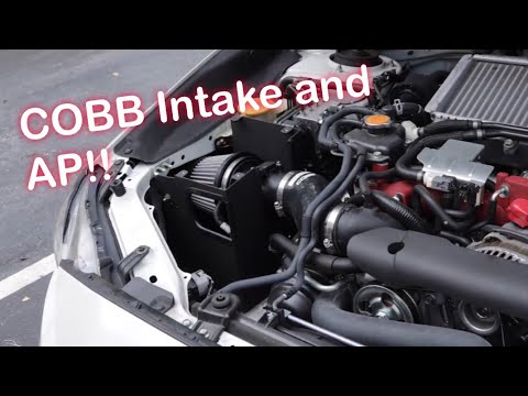 COBB SF Intake and Accessport Install Stage 1! (2017 Subaru WRX STI DIY)