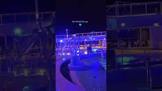 La notte su Msc World Europa 💙 #lanotte  #mscworldeuropa