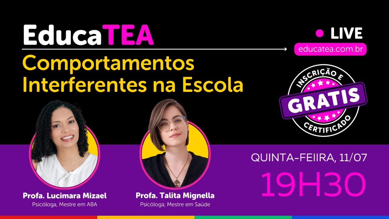 EducaTEA: Comportamentos Interferentes na Escola