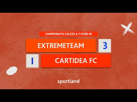 HIGHLIGHTS • Campionato Calcio a 7 Over 45 - Extremeteam vs Cartidea