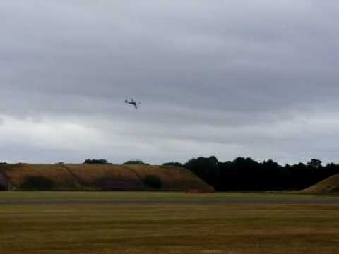 LARGE BI-PLANE AT THE LMA. RAF COSFORD 2010