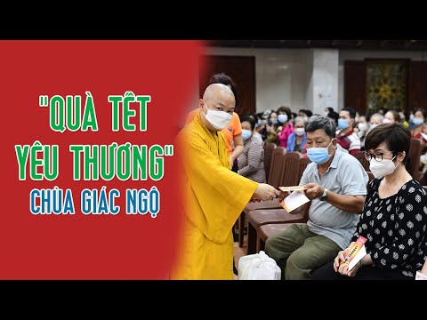 Những lời chia sẻ của TT. Thích Nhật Từ trong buổi trao tặng Quà Tết yêu thương