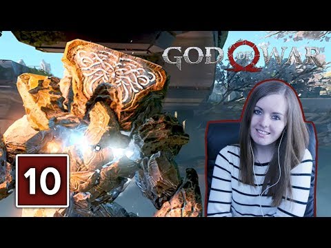 STONE ANCIENT BOSS FIGHT | God Of War PS4 Gameplay Walkthrough Part 10 (God Of War 4)