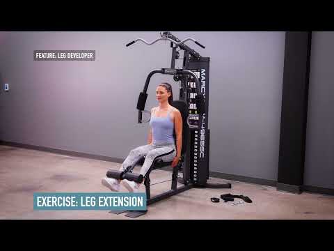 Marcy | 150lb Stack Weight Home Gym | Exercise | MWM-4965SC