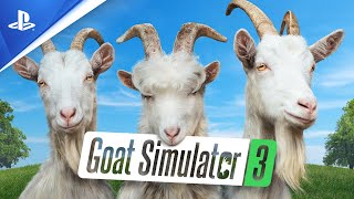 Goat Simulator 3 - Trailer de révélation - 4K | PS5