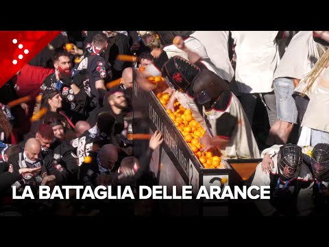 Carnevale di Ivrea, la battaglia delle arance
