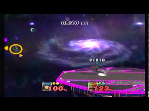 Sol XIV (Marth, Lucas) vs Dark P0tat0 (Mario, Ganon, Squirtle) - Project M 3.5