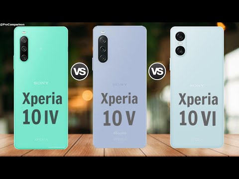 Sony Xperia 10 IV vs Sony Xperia 10 V vs Sony Xperia 10 VI || Full Specs Comparison
