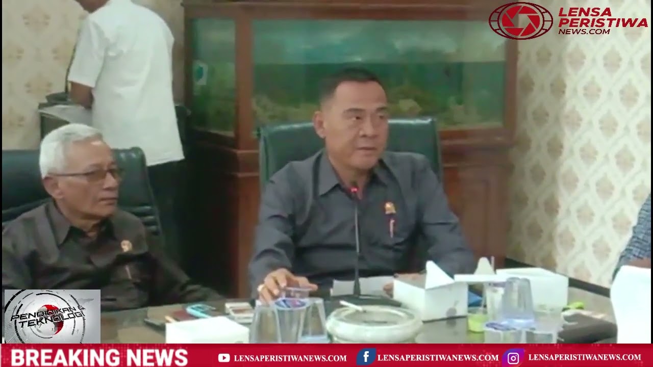12 KETUA ORGANISASI WARTAWAN DI PESAWARAN AUDENSI DENGAN DPRD TERKAIT GEDUNG BALAI WARTAWAN