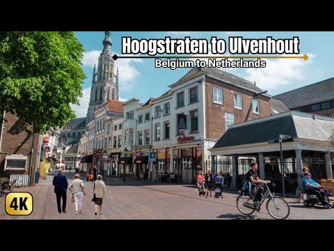E-bike Ride 🇳🇱: Hoogstraten 🇧🇪 to Ulvenhout The Netherlands - 4K HDR | Hoogstraten 2024