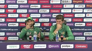 Mohammad Rizwan and Shaheen Afridi speak after Pakistan's history-making triumph video