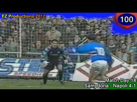 Roberto Mancini - 156 goals in Serie A (part 4/5): 95-126 (Sampdoria 1993-1996)