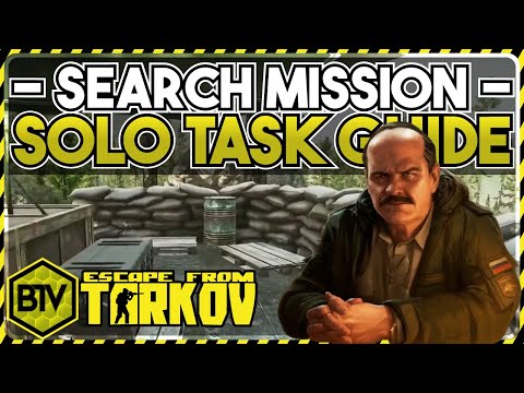 "Search Mission" | Prapor Quest Guide Walkthrough | Escape from Tarkov