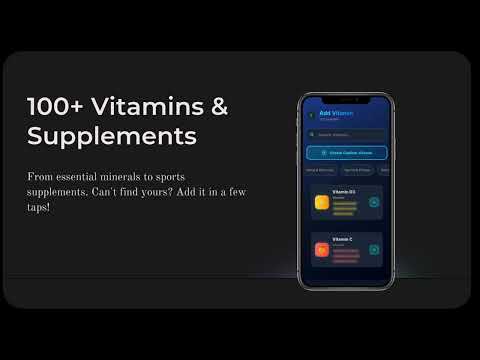 Vitamins & Supplement Tracker