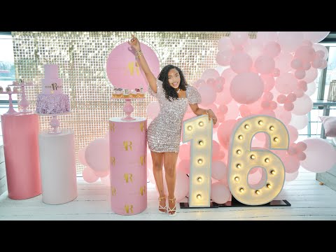 MY SWEET SIXTEEN BIRTHDAY BASH 🥳 #VLOG77