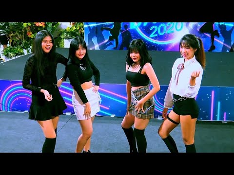 "Kissin" cover "SO HOT+As If It's Your Last" (BLACKPINK) @ "Central Chaengwattana Cover Dance 2020"