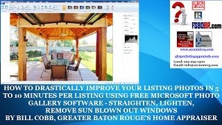 preview picture of video 'How To Edit Baton Rouge Real Estate Listing Photos in 5-10 Minutes Using Free Tool'