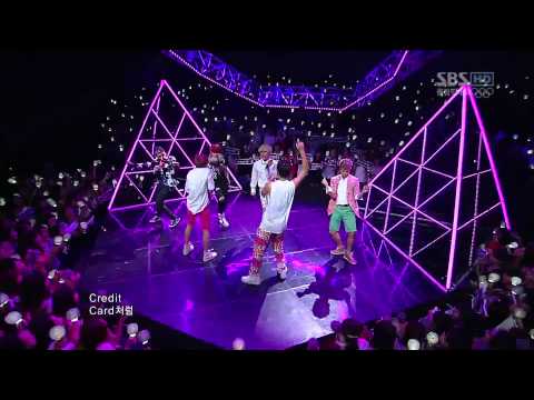[HD] 120812 BEAST - Beautiful Night @ SBS Inkigayo