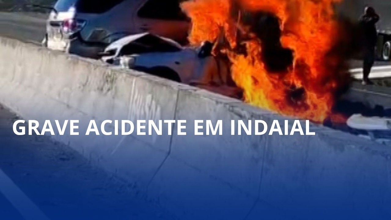Tragédia na BR-470: acidente deixa um morto e sete feridos em Indaial