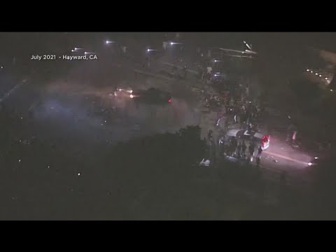 San Diego police crack down on illegal 'side shows' and street 'takeovers'