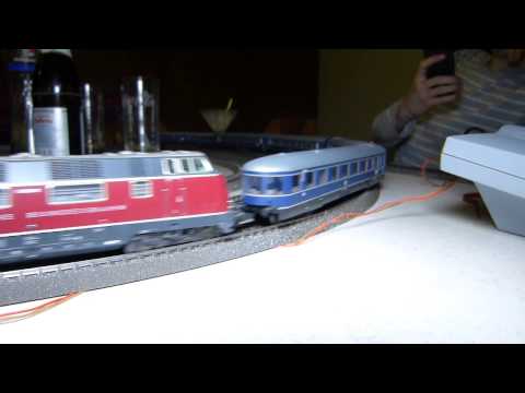 16. Stummi-Treff WN,  35  V 200 018 mit Wagengarnitur Blauer Enzian