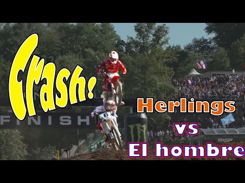 MEGA CRASH Jeffrey Herlings vs Anderson Motocross of Nations