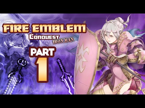 Part 1: Fire Emblem Fates, Conquest Lunatic, Ironman Stream - "Gruh Moment"