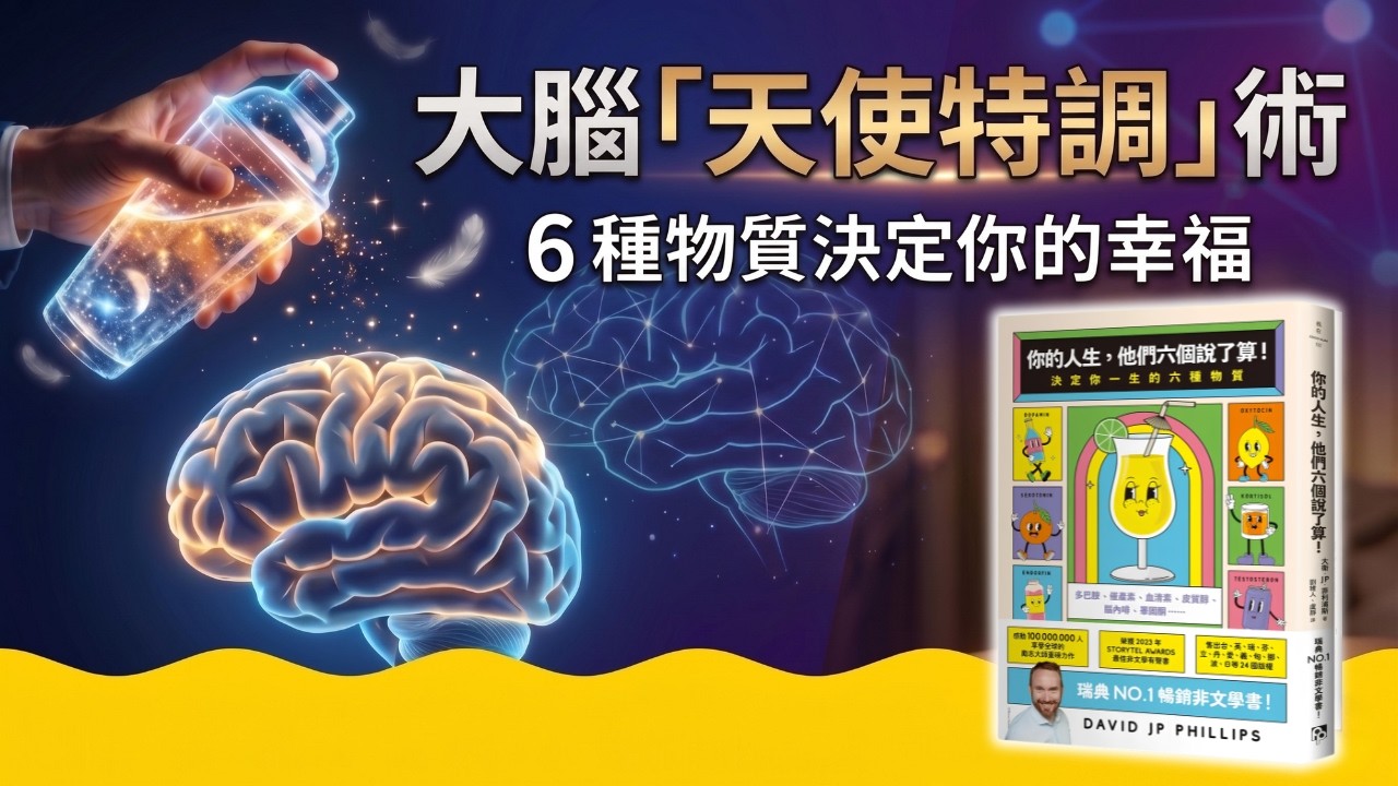 當你決定不再喝大腦的「魔鬼特調」，奇蹟就開始了｜瑞典大師的憂鬱翻身手冊｜大衛菲利浦斯 David JP Phillips