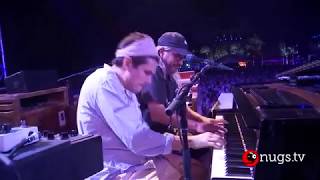 Dead and Company - Improvised Jam (John Mayer, Mickey Hart, and Jeff Chimenti all on Piano Together)