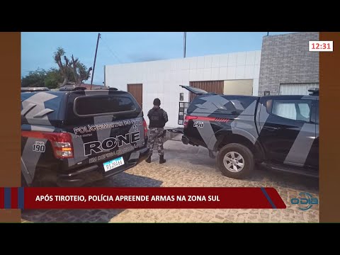 Após tiroteio, polícia apreende armas na zona sul de Teresina 03 01 2022