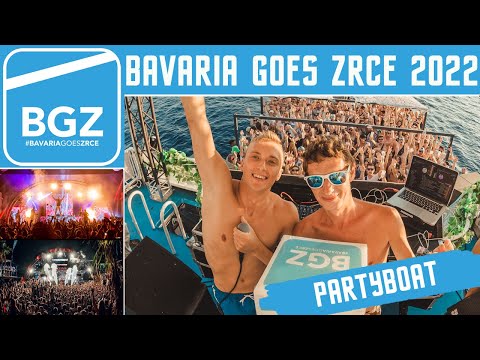 Partyboat auf BGZ 2022 (Bavaria Goes Zrce), Kroatien